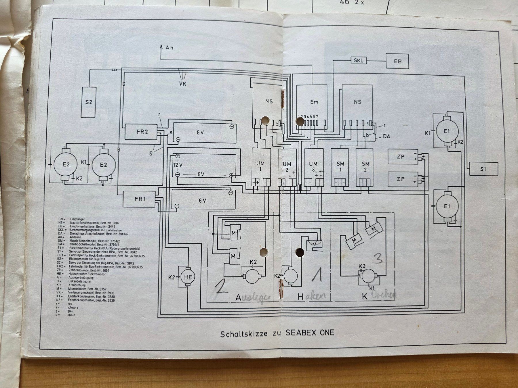 Graupner RC Modellbau: Original Pläne Seabex One – Gebraucht aus Horw von galaga65 3