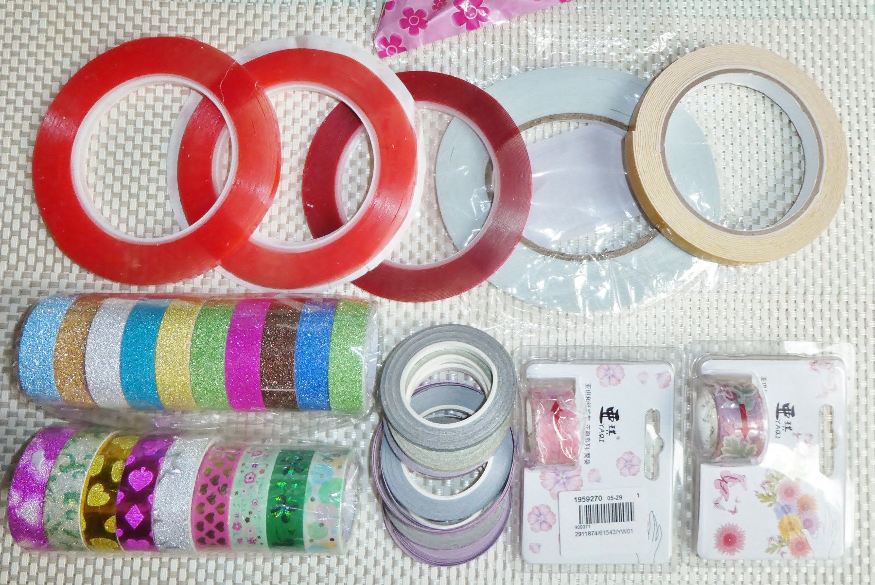 Bastelsets: Bastel Klebebänder Set – Neu (gemäss Beschreibung) aus Siebnen von GluckPilz5684
