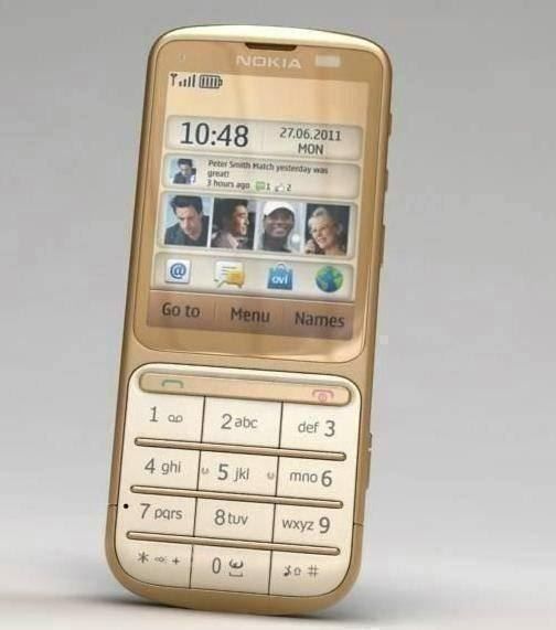 Nokia Handys / Smartphones: Nokia C3-01 Touch und Type * Gold Edition – Neu (gemäss Beschreibung) aus Chur von elektronikmarkt