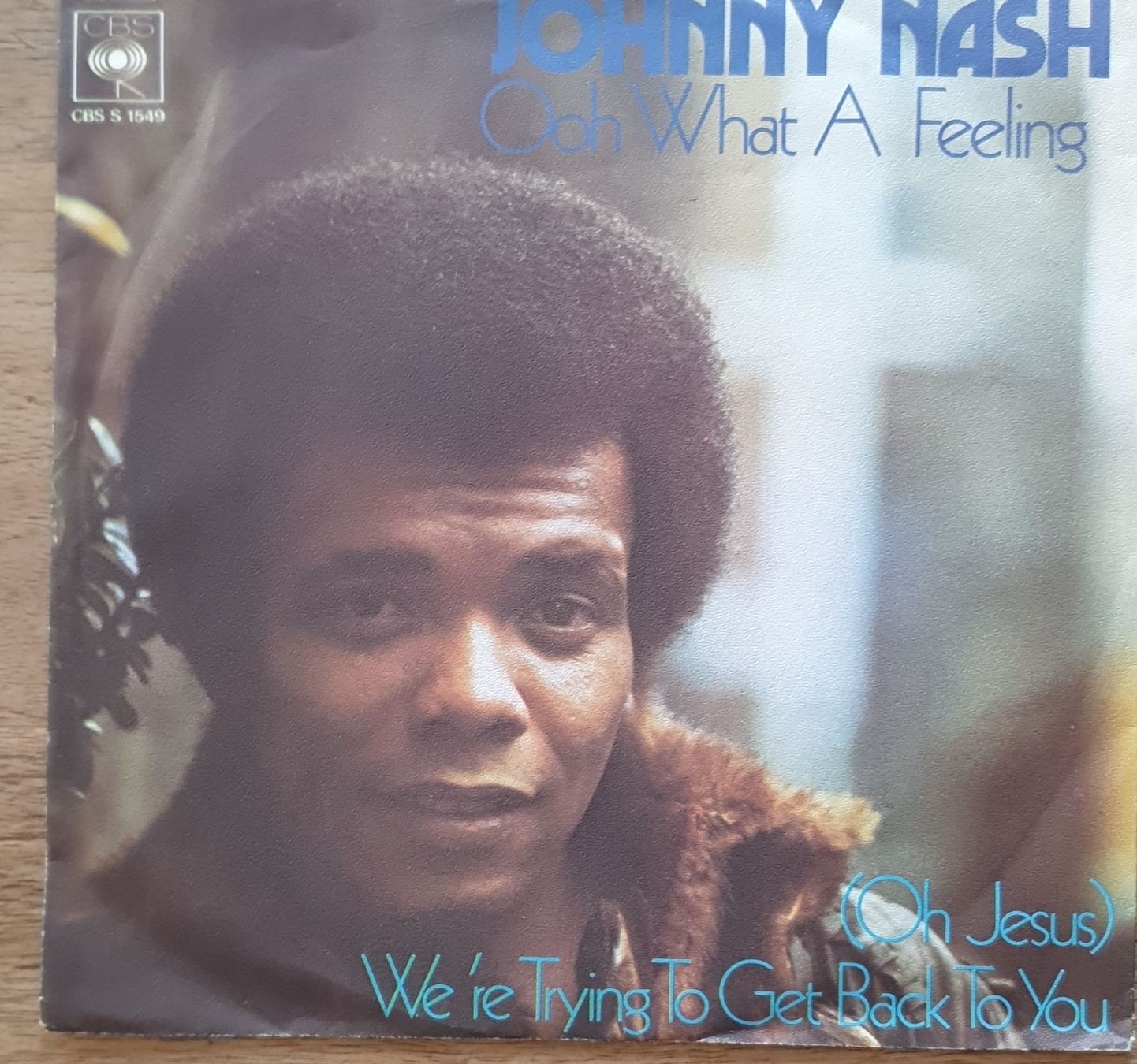 Vinyles: Johnny Nash "Oh What A Feeling" 7" Single – D'occasion à Sirnach par dimitri1963