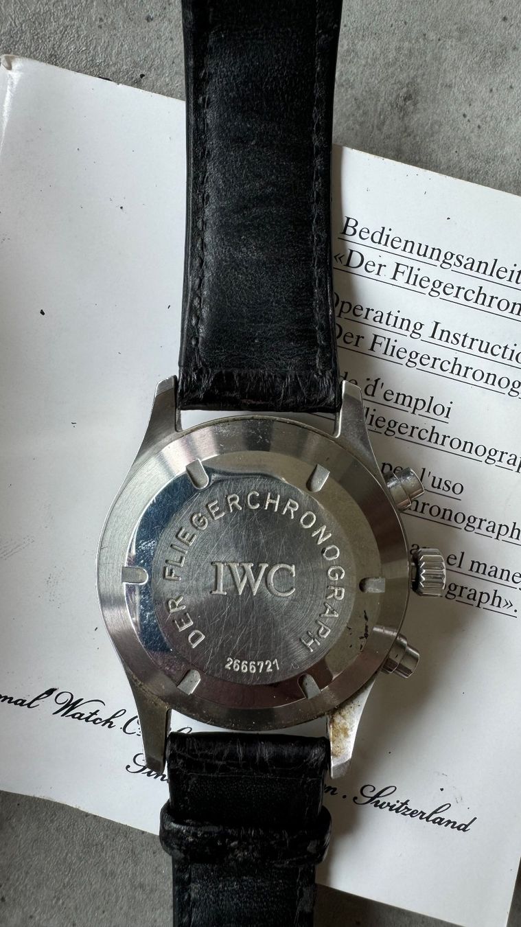 IWC Orologi: IWC FLIEGERCHRONOGRAPH  39mm FULL SET – Usato da Bubikon venduto da Mtr1608 5