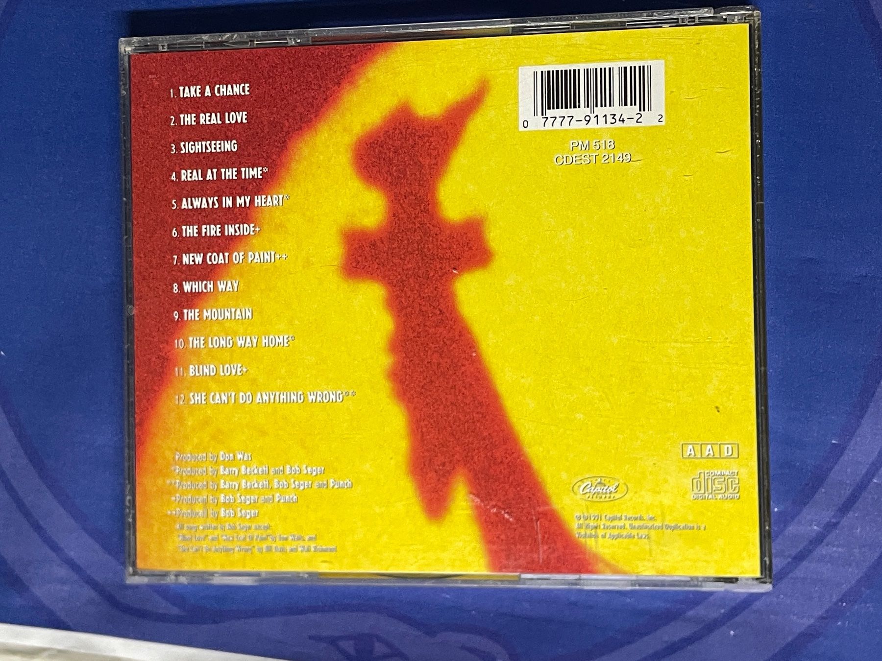 CD: Bob Seger - The Fire Inside CD – Usato da Muri b. Bern venduto da AdidasCollector 1