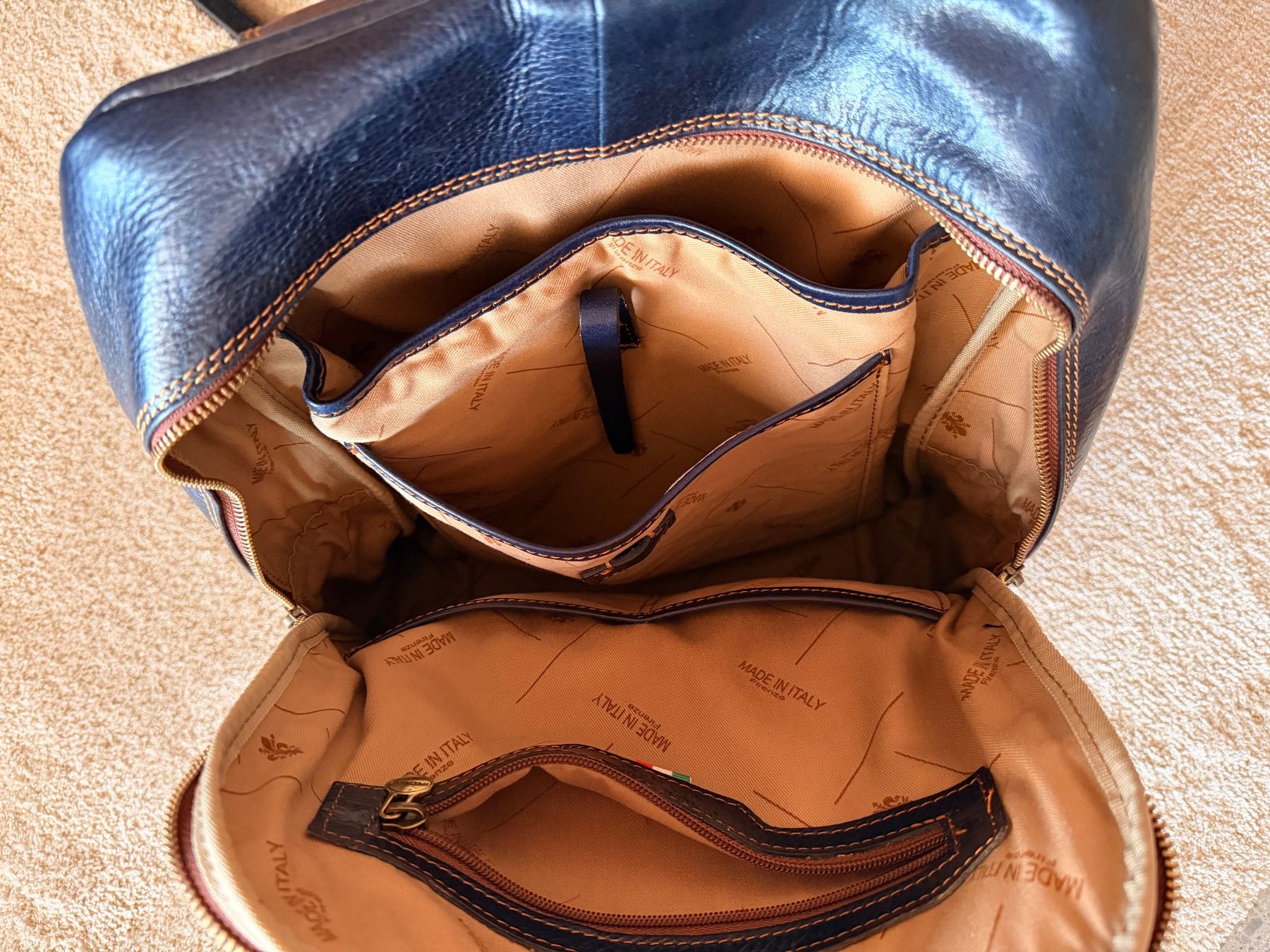 Sacs à dos: Modischer Lederrucksack – D'occasion à Baldegg par Swissspeed 2