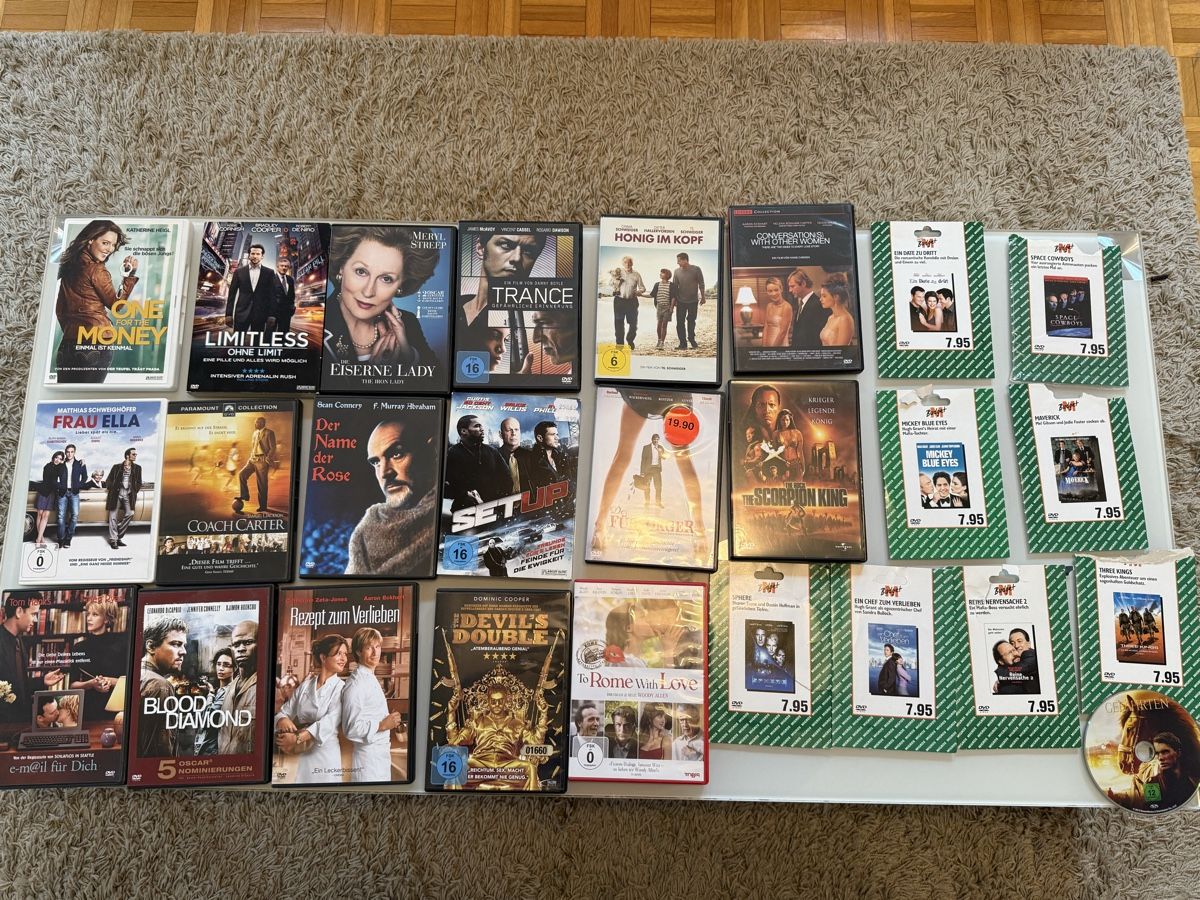 Tutti i DVDs: Diverse DVDs – Usato da Altendorf venduto da Anjapple 1