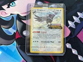 2020 POKEMON Kramor Flammende Finsternis Stamp sealed 156