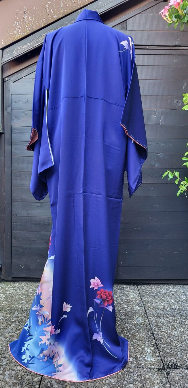 Kimono: Kimono bleu-violet – Nuovo (secondo la descrizione) da Fribourg venduto da VictoriaShop7 1