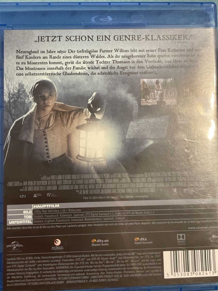 Alle DVDs: The Witch (2015) – Neu (gemäss Beschreibung) aus Waldenburg von Gonzo8 1