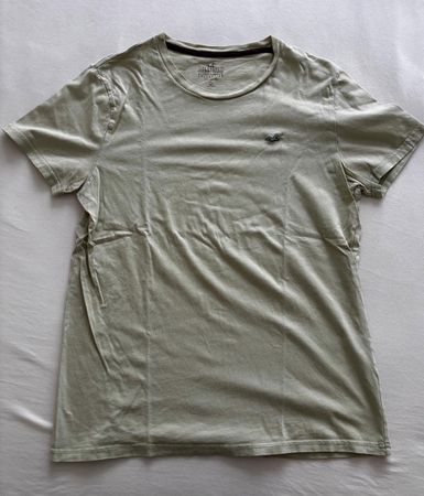 Hollister T-Shirt, Gr. M, hellgrün, neuwertig