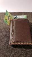 Portemonnaie aus Leder braun