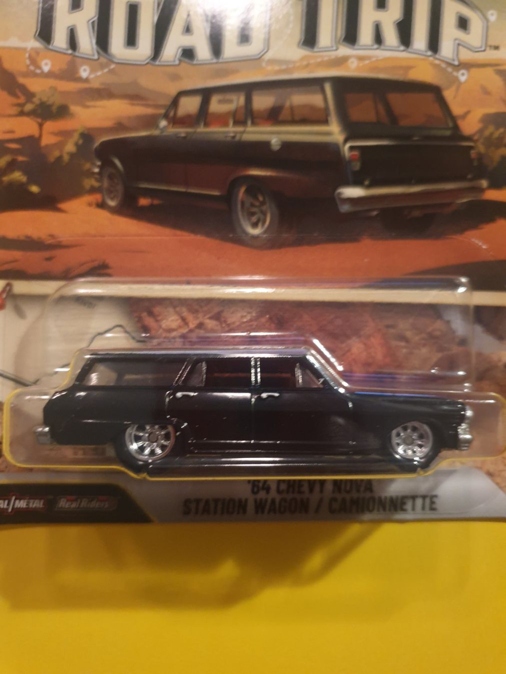 Hot Wheels Modellautos: Hot Wheels '64 CHEVY NOVA STATION WAGON – Neu und originalverpackt aus Oftringen von Rotor 2