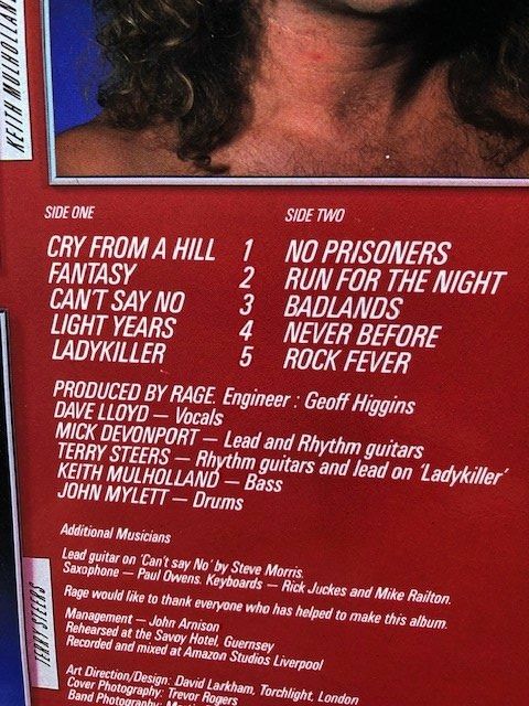 Vinyles: Rage – D'occasion à Aarwangen par Jukebox3 4