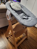 Hochstuhl Hauck Alpha Plus mit Neugeborenenaufsatz, wie neu