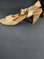 Damenschuhe Sandalen gold Grösse 39 guter Zustand
