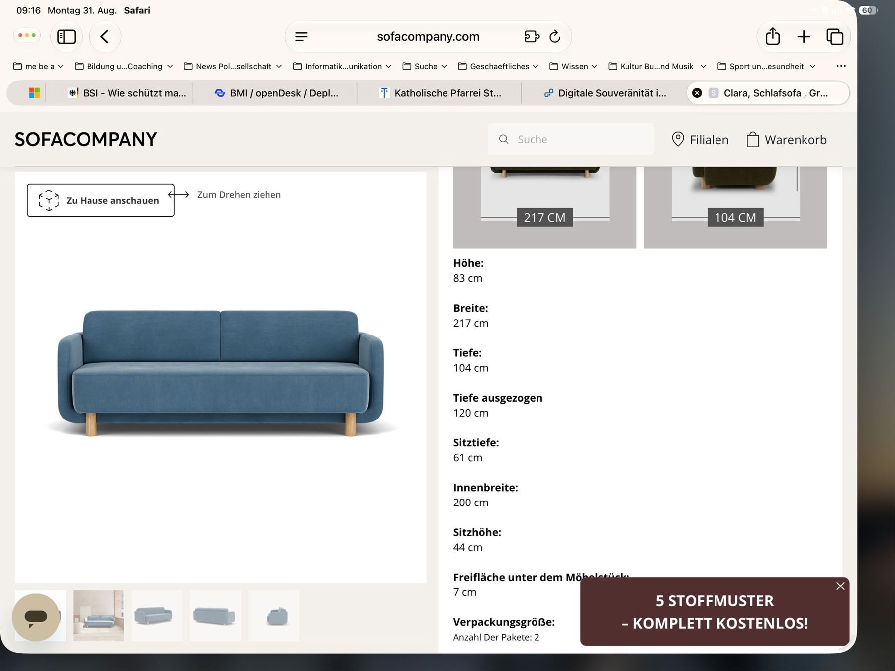 Sofas: Sofa – D'occasion à Laufen par Miggeli88 2