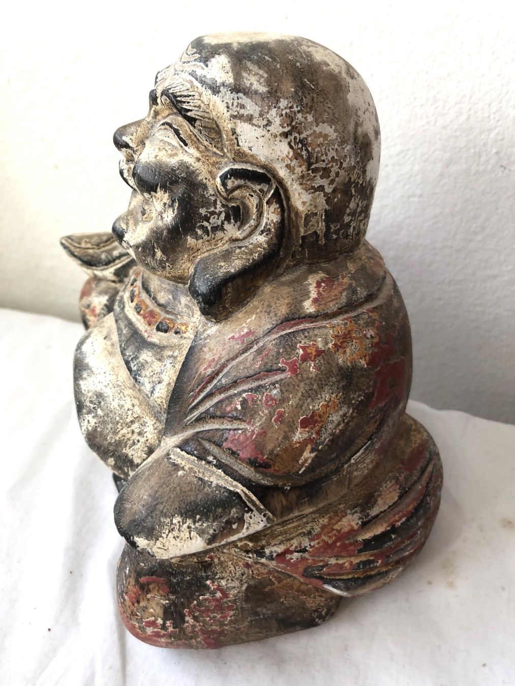 Sculture & Statue: Sitzender Buddha aus Holz – Usato da Schaffhausen venduto da durruti 1