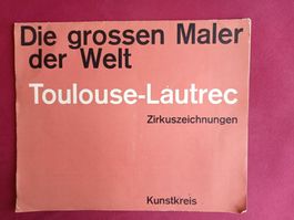 5 Zirkus Zeichnungen von Toulouse-Lautrec