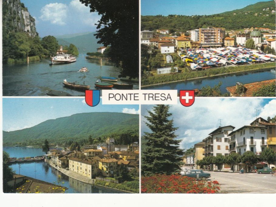 Cartoline postali: Ponte Tresa 2000 – Usato da Bürglen TG venduto da StampGraf