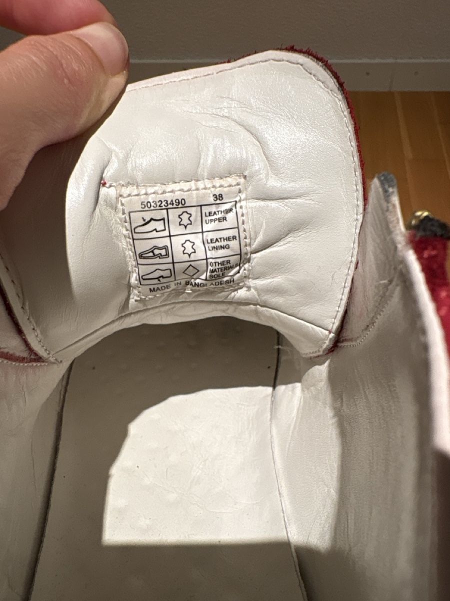 Hugo Boss Scarpe da donna: Hugo Boss Damenschuhe Gr. 38 rot – Usato da Bülach venduto da Chantoffel 3