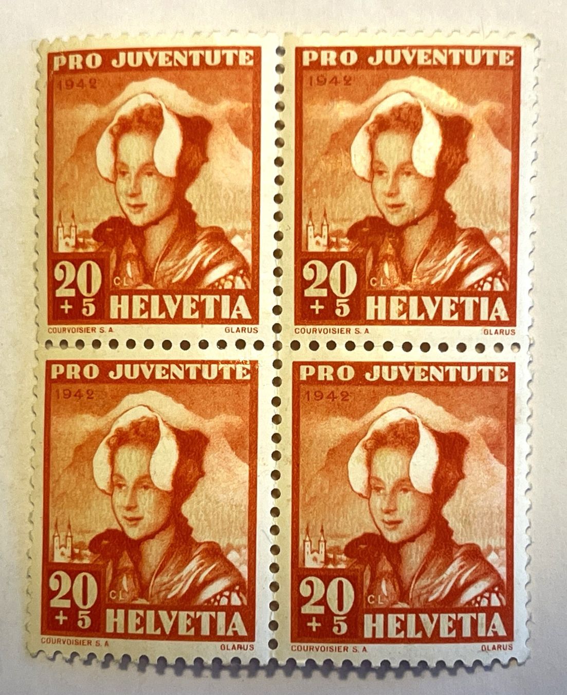 Tutti i francobolli: Pro Juventute 1942 - 4er Blocks – Nuovo (secondo la descrizione) da Oftringen venduto da vuc_frq6 1