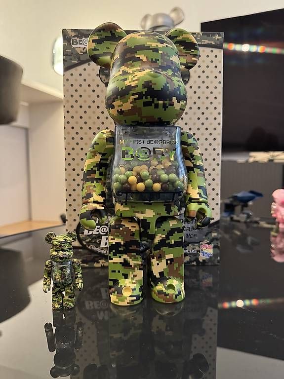 Statuette: Bearbrick My First B@By Digital 400% & 100% – Usato da Zug venduto da YvesX