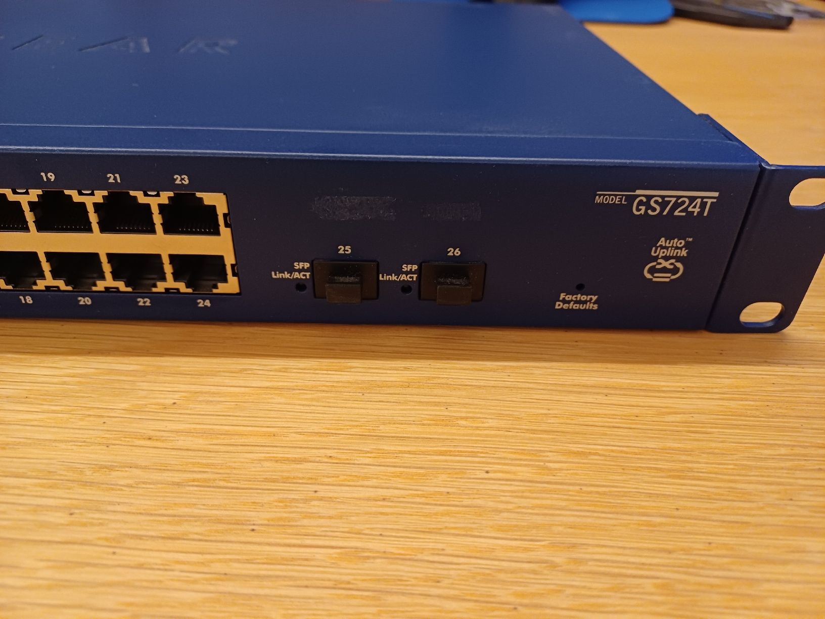 Netgear Hub & Switch: Netgear Switch GS724T 24 Ports – Usato da Oberegg venduto da jan_zq6j 2