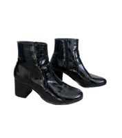 schwarze Stiefeletten