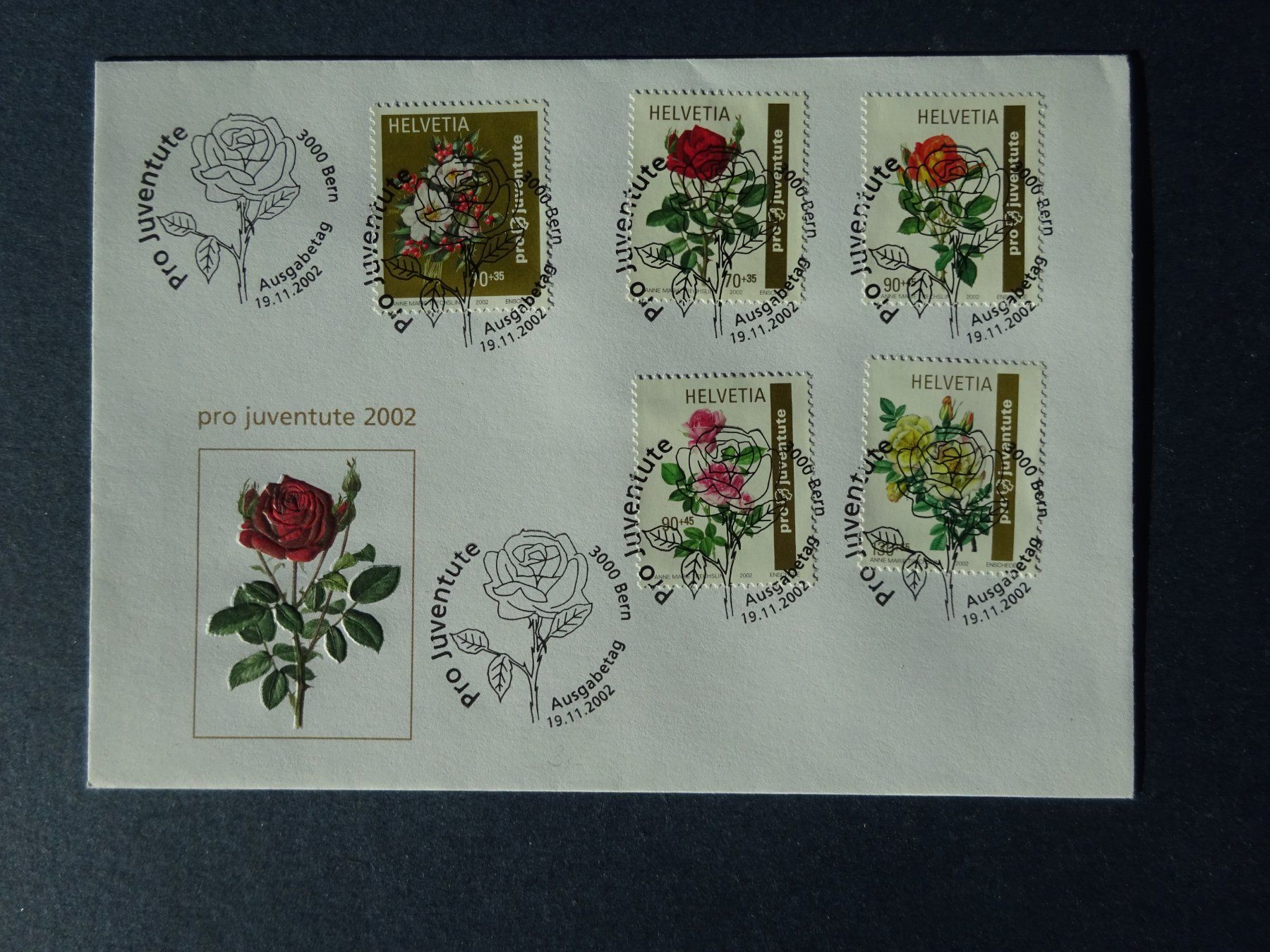Tutti i francobolli: 2002 Pro Juventute FDC mit ET-Voll – Usato da Appenzell-Steinegg venduto da adi1975