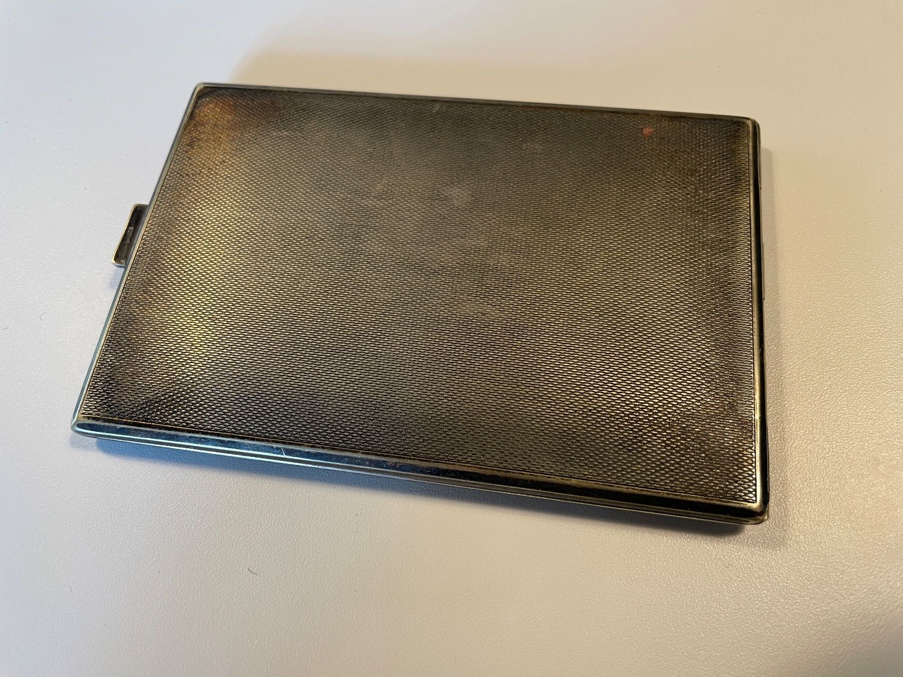 Altri Prodotti per fumatori: Vintage Zigarettenetui, versilbert, Art Deco Stil – Usato da Zürich venduto da Grandpas 2