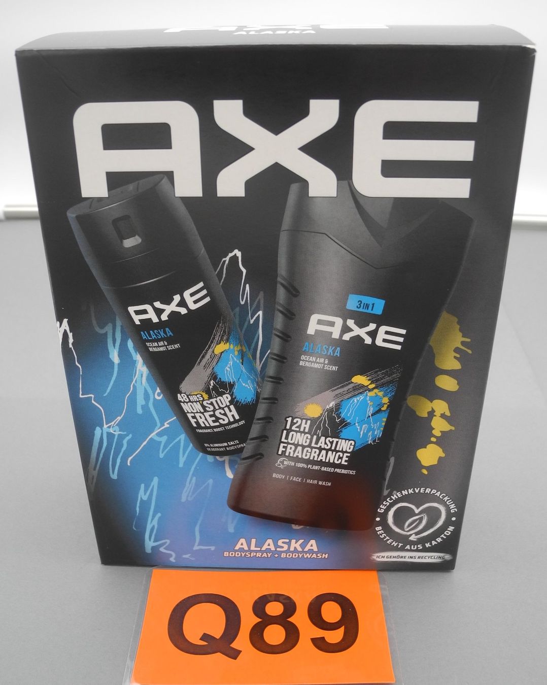 Duschen: Axe Alaska Duschgel und Deo Bodyspray, Nr. Q89 – Neu und originalverpackt aus Kottwil von Crazyrolf 1