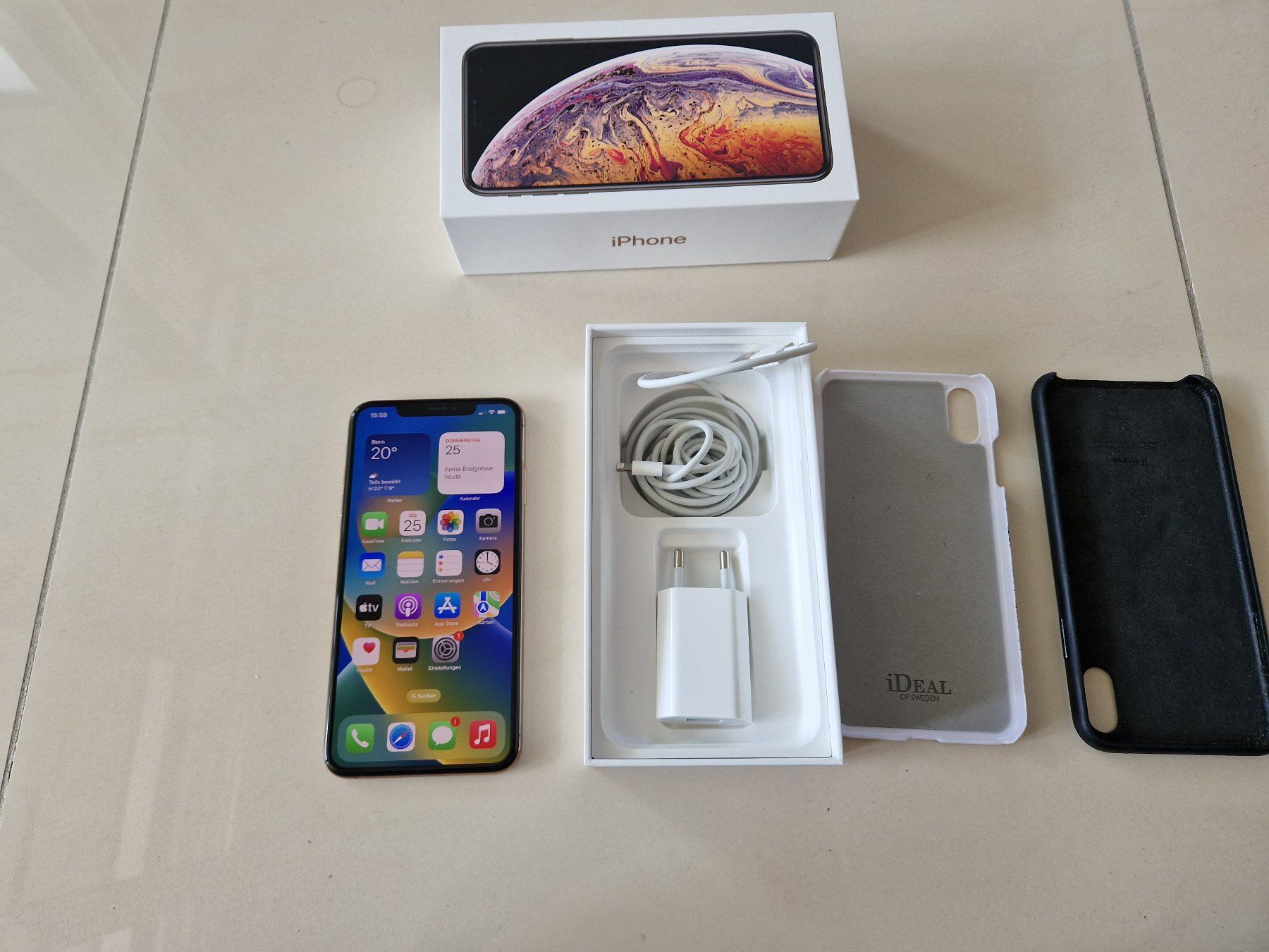 Apple Handys / Smartphones: iPhone Xs Max 64GB Gold 2314 – Gebraucht aus Münchenbuchsee von