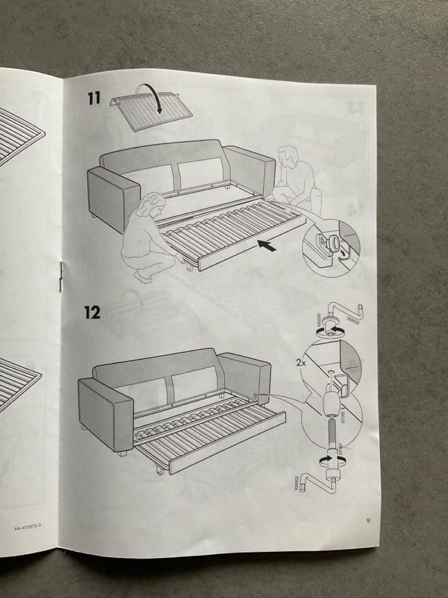 Divani: Weisses Sofa, 3-plätzig, sehr bequem – Usato da Meisterschwanden venduto da Stridu 2