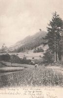 Riex Grandvaux (VD) – Turm von Gourze und Landschaft Lavaux