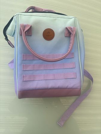 Sac à dos Cabaia violet/bleu utilisé