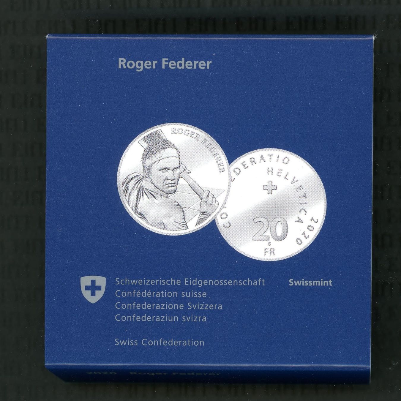 Alle Münzen: CHF__20.00 2020 Roger Federer PP # 8156 20 Franken – Neu und originalverpackt aus Widnau von Elf11 6