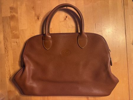 Original Longchamp „Bolide“ Vintage Handtasche aus Leder