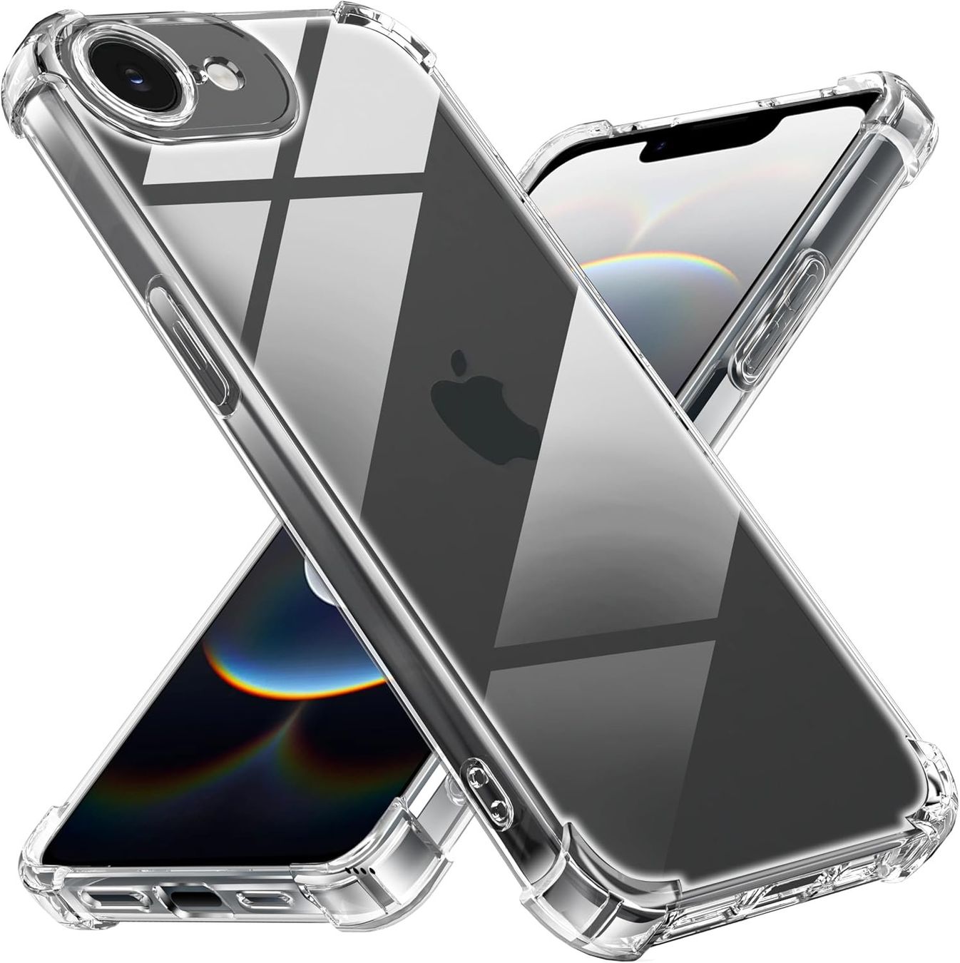 Cover & Protezioni schermo: iPhone 16e Hülle Etui Clear Case Silikon Cover TASCHE ROBUST – Nuovo e nell'imballaggio originale da Volketswil venduto da coverandmore 3