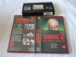VHS Rare 80er Videokassette - Zombie 2