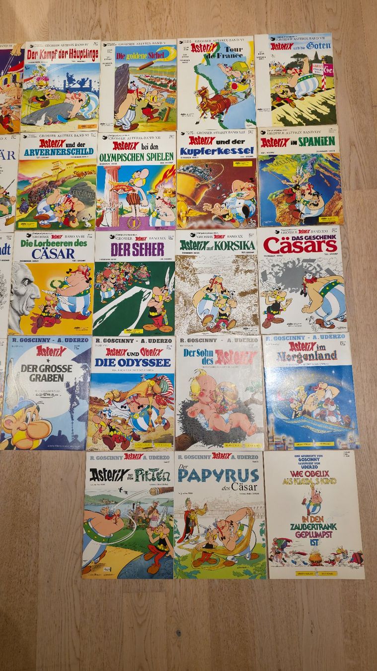Comics: Asterix und Obelix Sammlung - 34 Bände – Gebraucht aus Aeschlen ob Gunten von briefkaste 2