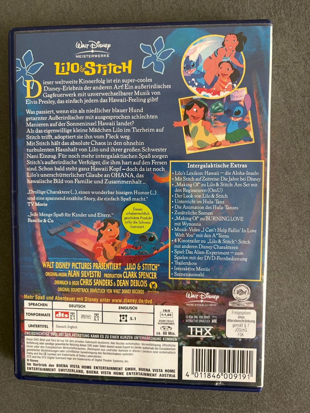 Alle DVDs: DVD Lilo & Stitch, Disney – Gebraucht aus Beinwil am See von den_p9db 1