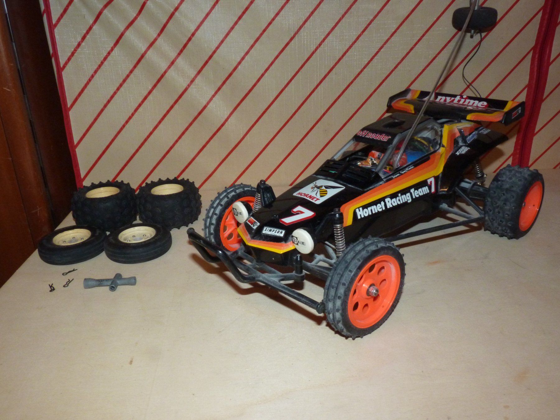 Tamiya Modellismo RC: Tamiya Hornet Rc- Buggy – Usato da Rudolfstetten venduto da Rrst1968