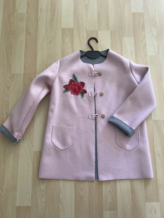 Mantel Rosa  Gr. 116 Übergangsjacke