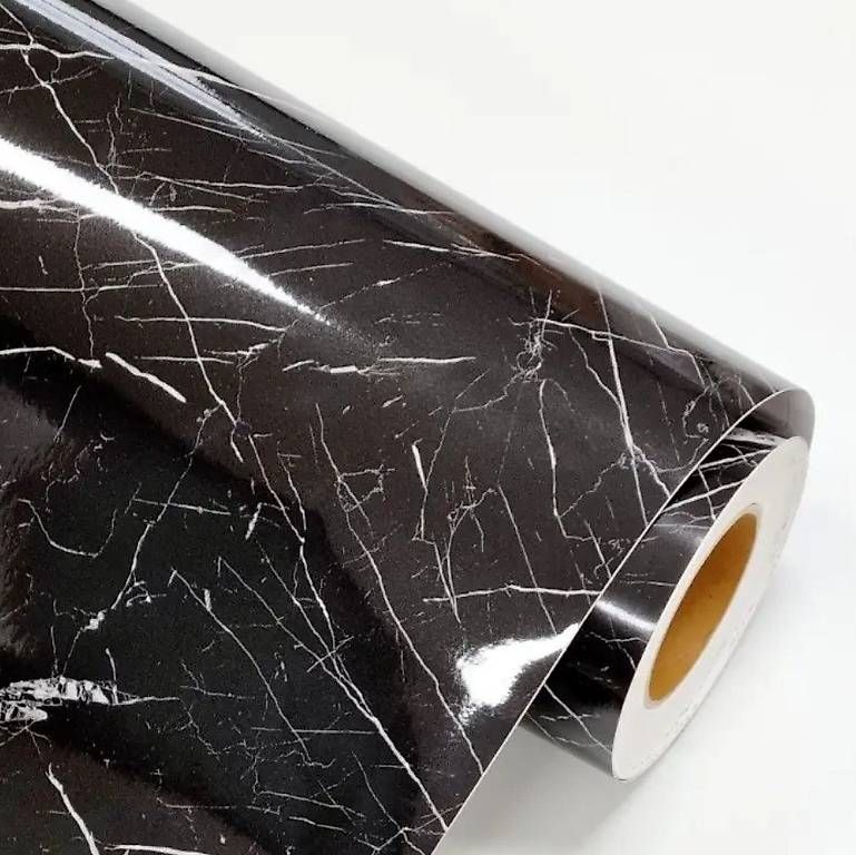 Altro in Decorazioni & Accessori: Marmoroptik schwarz glanz Möbelfolie 1m x 1.22m – Nuovo e nell'imballaggio originale da Rotkreuz venduto da Outlet-luxus