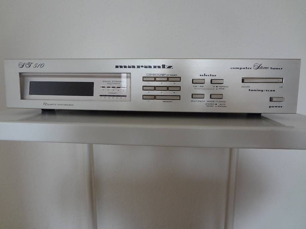 Radios: Marantz ST 510 Computer Stereo Tuner Quartz Synthesizer ST51 – D'occasion à Root par Omiah 1