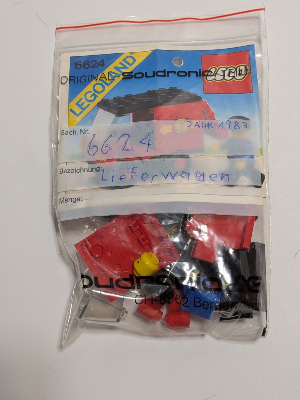 Lego Giocattoli: Lego 6624 Delivery Van – Usato da Künten venduto da Dfog
