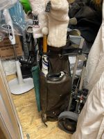 Golfbag mit Trolley (Echt Leder) - Ohne Schläger