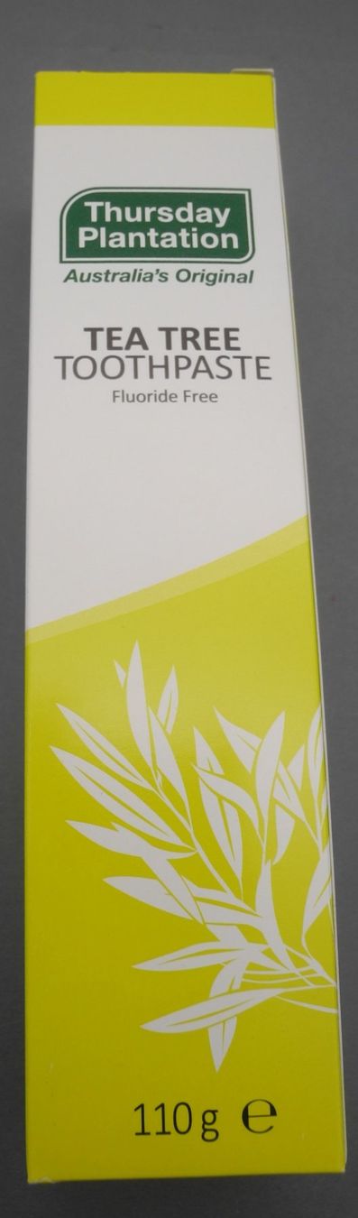 Zahnpflege: Teebaumöl Zahnpasta Thursday Plantation – Neu und originalverpackt aus Kottwil von Crazyrolf