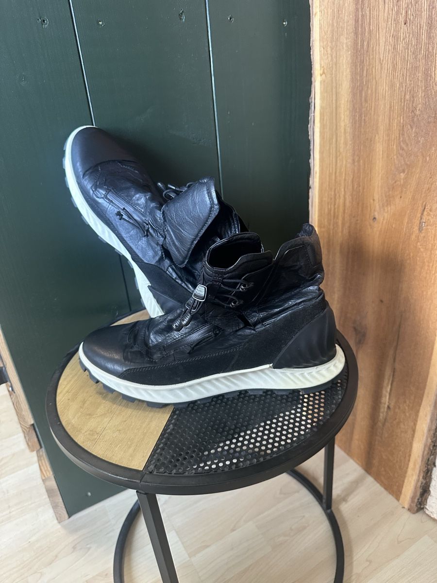 Ecco Herrenschuhe: Echtleder Boots Gr. 45Winterfest & Schick! – Neu (gemäss Beschreibung) aus Buchs AG von gev_87yf 1