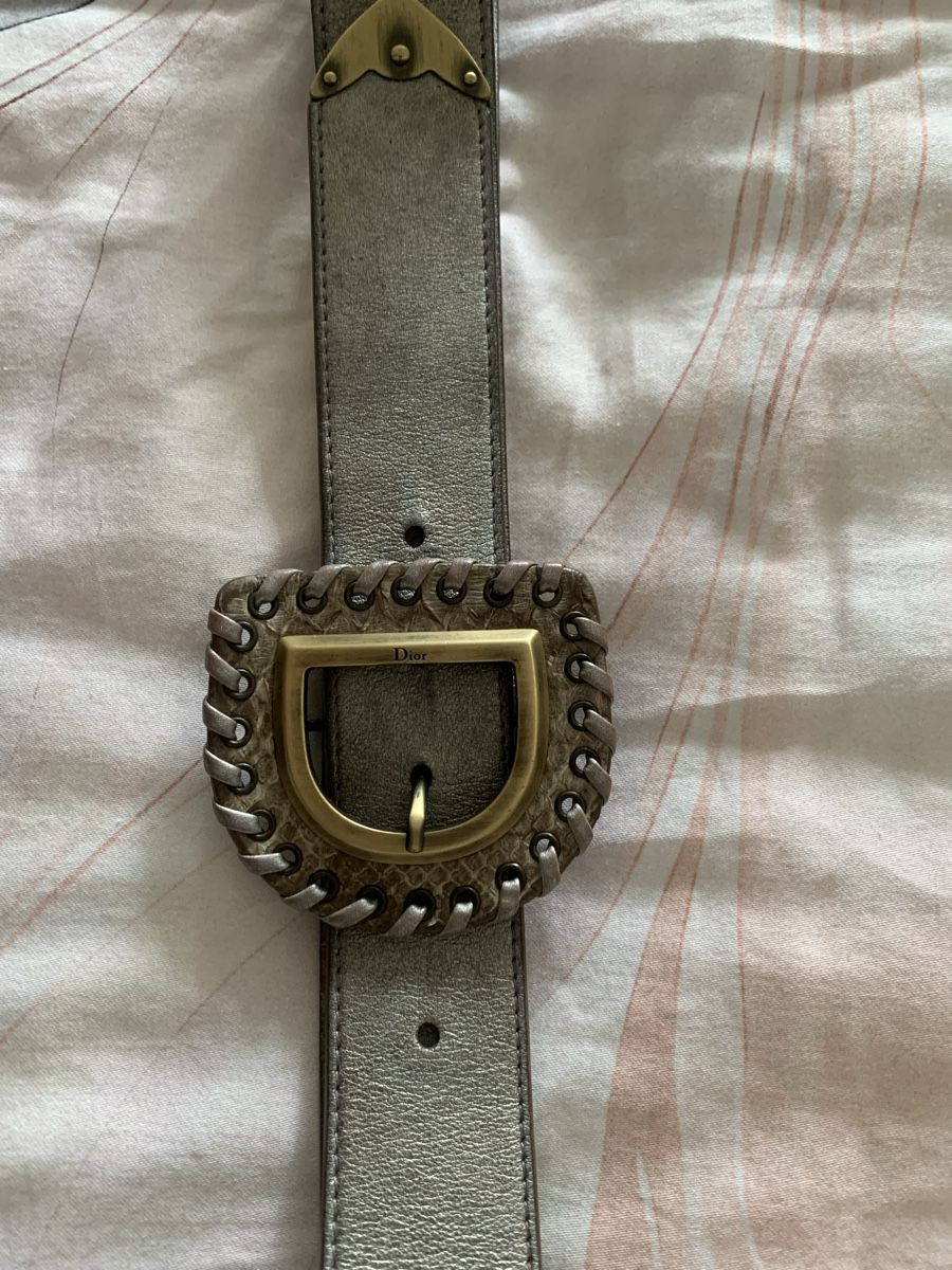 Ceintures: Dior leder gürtel – D'occasion à Zürich par Nikuska32 3