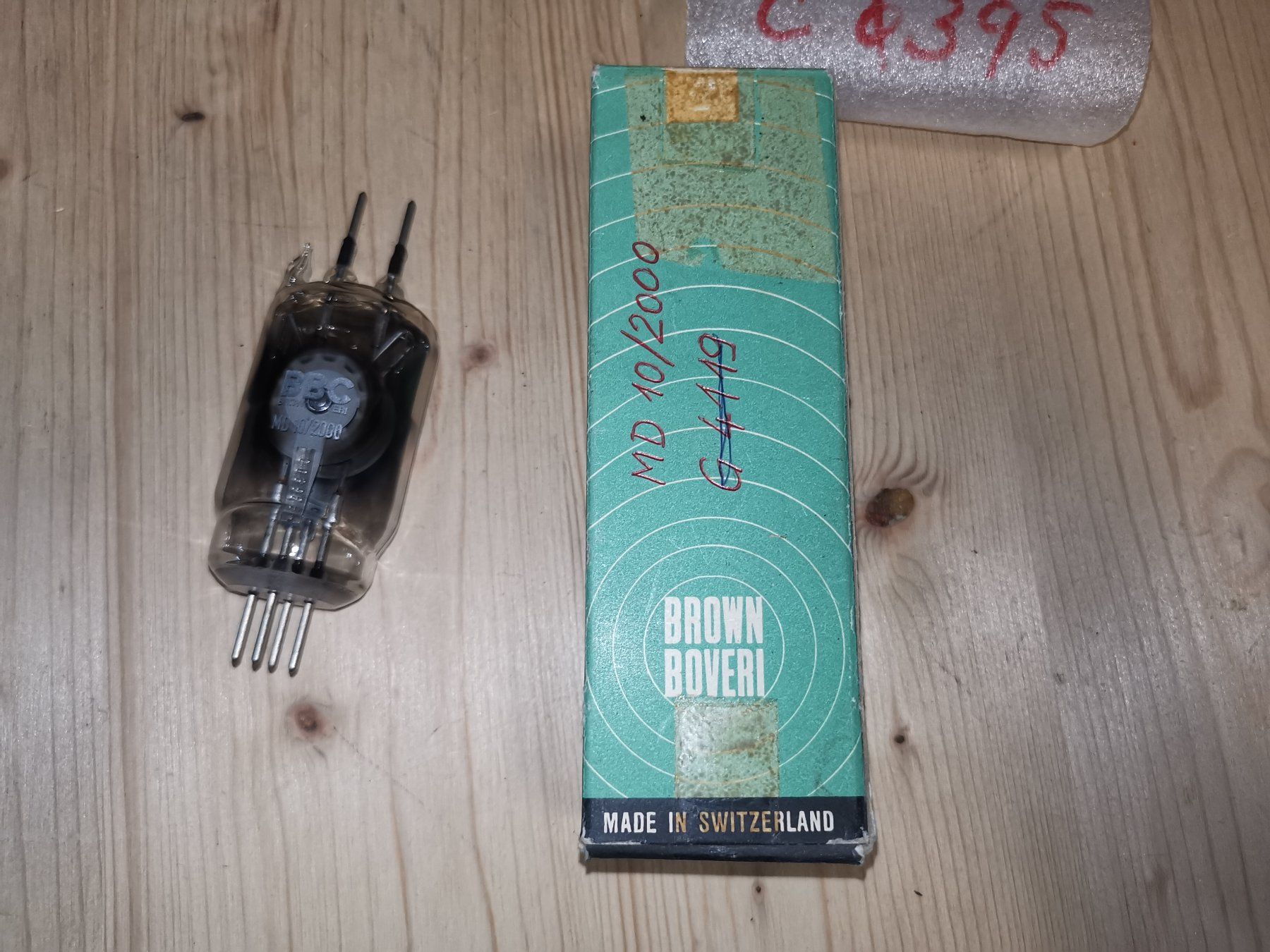 Componenti elettronici: BBC Elektronenröhre MD 10/2000 – Usato da Thalwil venduto da Joe500
