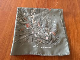 Vintage Leonardi Seidentuch, Herbsmotiv, Top Zustand!